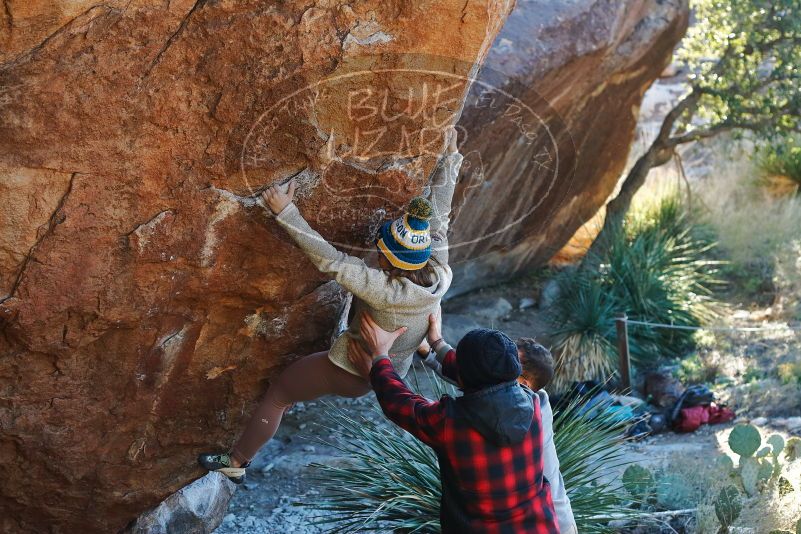 Bouldering in Hueco Tanks on 11/30/2019 with Blue Lizard Climbing and Yoga

Filename: SRM_20191130_1632560.jpg
Aperture: f/4.0
Shutter Speed: 1/250
Body: Canon EOS-1D Mark II
Lens: Canon EF 50mm f/1.8 II