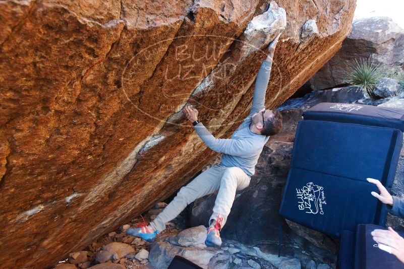 Bouldering in Hueco Tanks on 11/30/2019 with Blue Lizard Climbing and Yoga

Filename: SRM_20191130_1737210.jpg
Aperture: f/4.0
Shutter Speed: 1/250
Body: Canon EOS-1D Mark II
Lens: Canon EF 16-35mm f/2.8 L