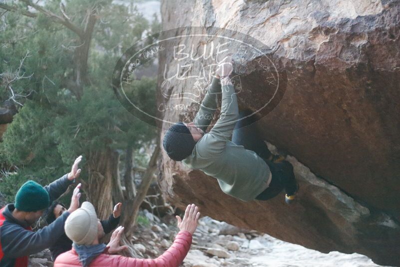 Bouldering in Hueco Tanks on 11/30/2019 with Blue Lizard Climbing and Yoga

Filename: SRM_20191130_1812570.jpg
Aperture: f/2.2
Shutter Speed: 1/250
Body: Canon EOS-1D Mark II
Lens: Canon EF 50mm f/1.8 II