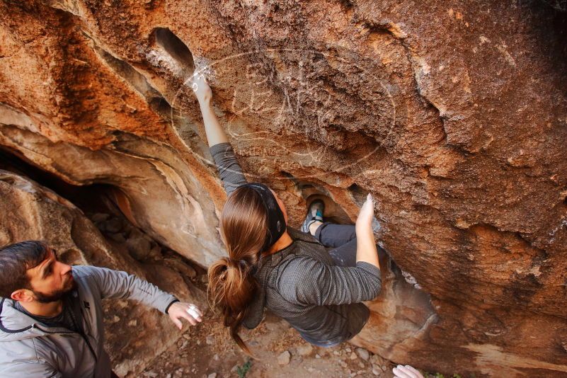 Bouldering in Hueco Tanks on 12/06/2019 with Blue Lizard Climbing and Yoga

Filename: SRM_20191206_1105390.jpg
Aperture: f/4.5
Shutter Speed: 1/250
Body: Canon EOS-1D Mark II
Lens: Canon EF 16-35mm f/2.8 L