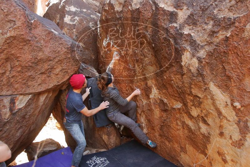 Bouldering in Hueco Tanks on 12/06/2019 with Blue Lizard Climbing and Yoga

Filename: SRM_20191206_1405200.jpg
Aperture: f/4.0
Shutter Speed: 1/250
Body: Canon EOS-1D Mark II
Lens: Canon EF 16-35mm f/2.8 L