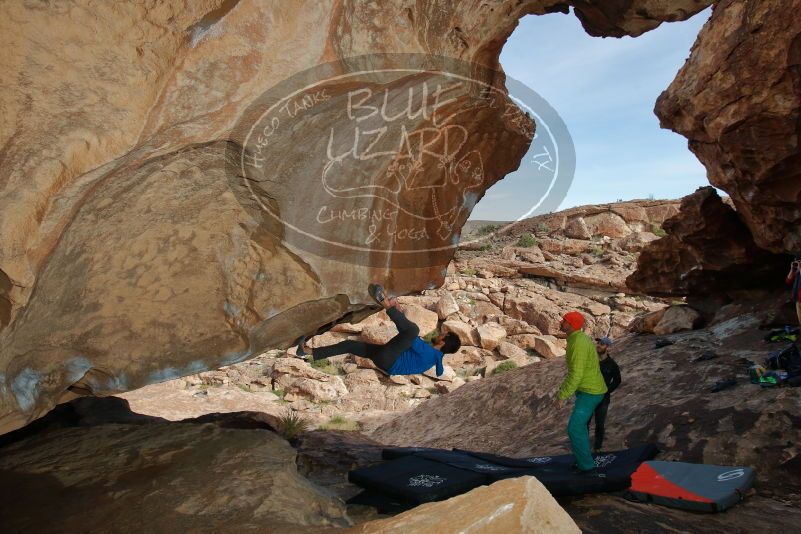 Bouldering in Hueco Tanks on 12/11/2019 with Blue Lizard Climbing and Yoga

Filename: SRM_20191211_1457060.jpg
Aperture: f/5.6
Shutter Speed: 1/250
Body: Canon EOS-1D Mark II
Lens: Canon EF 16-35mm f/2.8 L