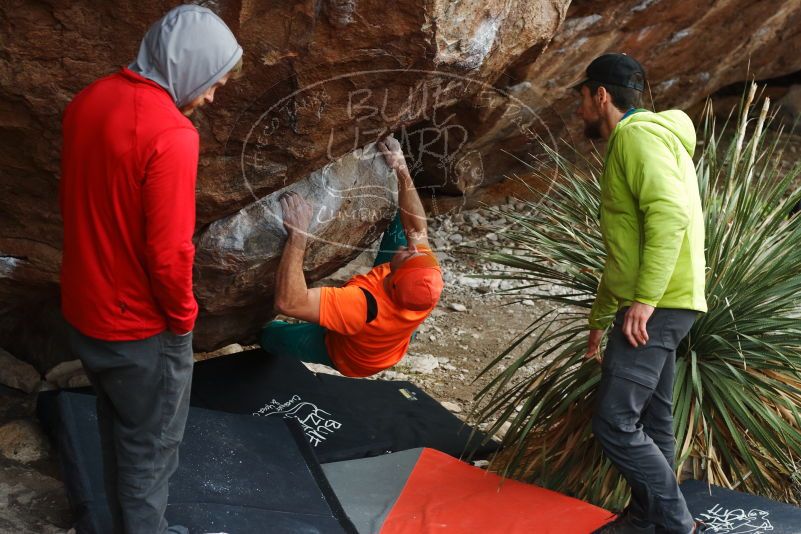 Bouldering in Hueco Tanks on 12/11/2019 with Blue Lizard Climbing and Yoga

Filename: SRM_20191211_1620180.jpg
Aperture: f/4.5
Shutter Speed: 1/320
Body: Canon EOS-1D Mark II
Lens: Canon EF 50mm f/1.8 II