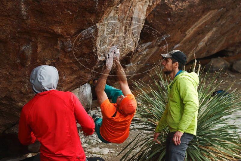 Bouldering in Hueco Tanks on 12/11/2019 with Blue Lizard Climbing and Yoga

Filename: SRM_20191211_1620290.jpg
Aperture: f/4.5
Shutter Speed: 1/400
Body: Canon EOS-1D Mark II
Lens: Canon EF 50mm f/1.8 II