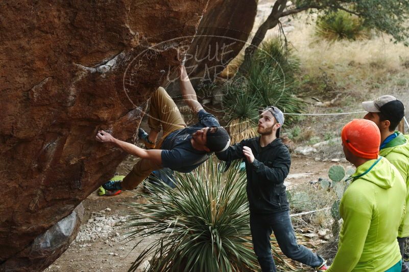 Bouldering in Hueco Tanks on 12/11/2019 with Blue Lizard Climbing and Yoga

Filename: SRM_20191211_1624020.jpg
Aperture: f/4.5
Shutter Speed: 1/320
Body: Canon EOS-1D Mark II
Lens: Canon EF 50mm f/1.8 II