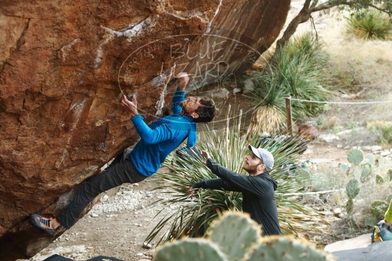 Bouldering in Hueco Tanks on 12/11/2019 with Blue Lizard Climbing and Yoga

Filename: SRM_20191211_1644030.jpg
Aperture: f/4.0
Shutter Speed: 1/125
Body: Canon EOS-1D Mark II
Lens: Canon EF 50mm f/1.8 II