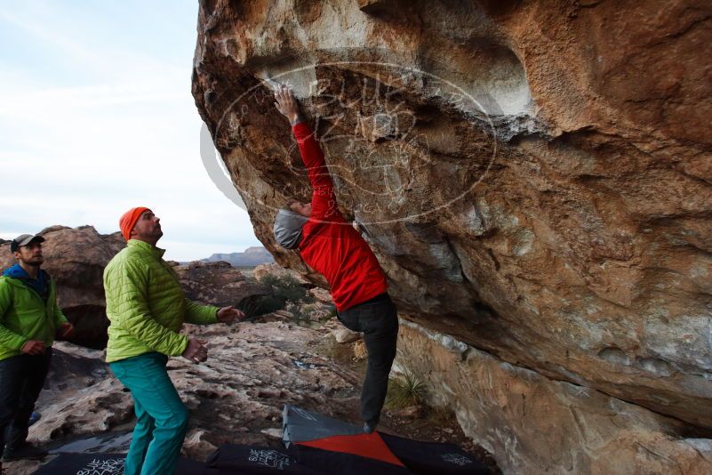 Bouldering in Hueco Tanks on 12/11/2019 with Blue Lizard Climbing and Yoga

Filename: SRM_20191211_1758120.jpg
Aperture: f/5.0
Shutter Speed: 1/250
Body: Canon EOS-1D Mark II
Lens: Canon EF 16-35mm f/2.8 L