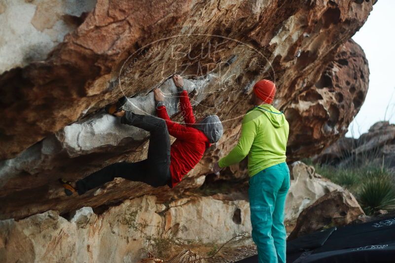 Bouldering in Hueco Tanks on 12/11/2019 with Blue Lizard Climbing and Yoga

Filename: SRM_20191211_1812580.jpg
Aperture: f/2.0
Shutter Speed: 1/250
Body: Canon EOS-1D Mark II
Lens: Canon EF 50mm f/1.8 II
