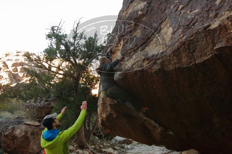 Bouldering in Hueco Tanks on 12/13/2019 with Blue Lizard Climbing and Yoga

Filename: SRM_20191213_1013550.jpg
Aperture: f/5.6
Shutter Speed: 1/250
Body: Canon EOS-1D Mark II
Lens: Canon EF 16-35mm f/2.8 L
