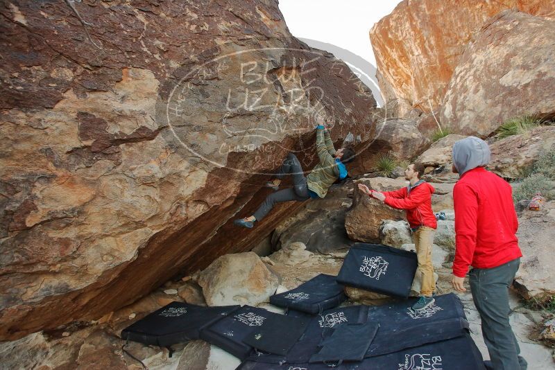 Bouldering in Hueco Tanks on 12/13/2019 with Blue Lizard Climbing and Yoga

Filename: SRM_20191213_1021460.jpg
Aperture: f/4.5
Shutter Speed: 1/250
Body: Canon EOS-1D Mark II
Lens: Canon EF 16-35mm f/2.8 L