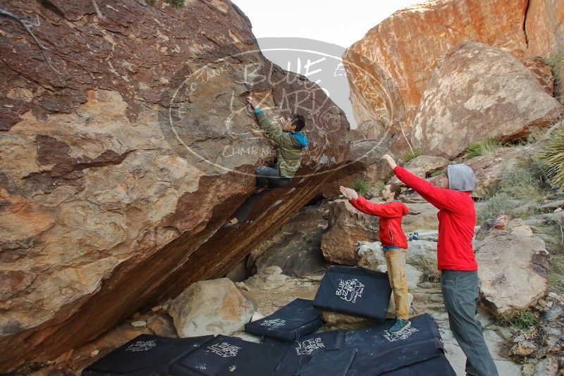 Bouldering in Hueco Tanks on 12/13/2019 with Blue Lizard Climbing and Yoga

Filename: SRM_20191213_1021530.jpg
Aperture: f/4.5
Shutter Speed: 1/250
Body: Canon EOS-1D Mark II
Lens: Canon EF 16-35mm f/2.8 L