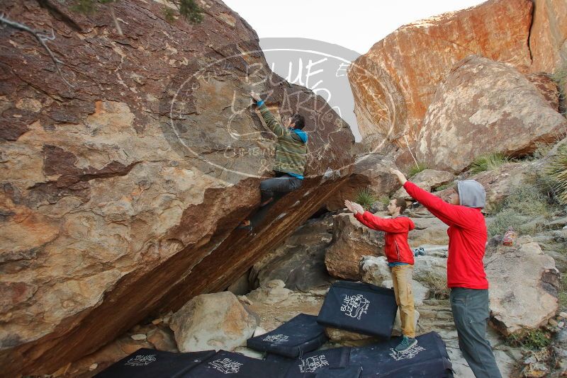 Bouldering in Hueco Tanks on 12/13/2019 with Blue Lizard Climbing and Yoga

Filename: SRM_20191213_1021550.jpg
Aperture: f/4.5
Shutter Speed: 1/250
Body: Canon EOS-1D Mark II
Lens: Canon EF 16-35mm f/2.8 L
