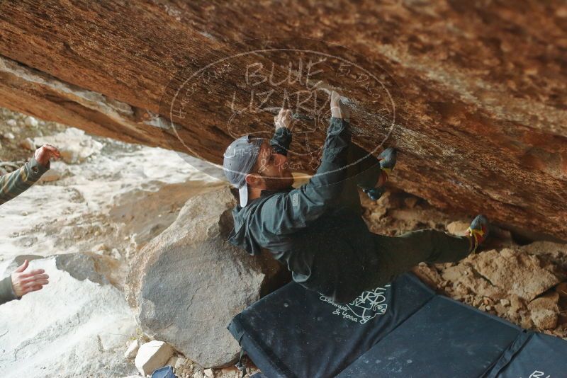 Bouldering in Hueco Tanks on 12/13/2019 with Blue Lizard Climbing and Yoga

Filename: SRM_20191213_1100110.jpg
Aperture: f/2.8
Shutter Speed: 1/250
Body: Canon EOS-1D Mark II
Lens: Canon EF 50mm f/1.8 II