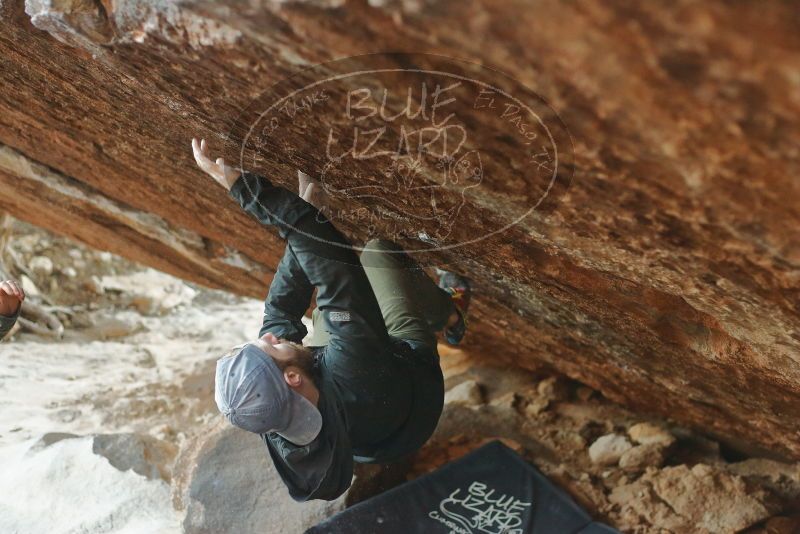 Bouldering in Hueco Tanks on 12/13/2019 with Blue Lizard Climbing and Yoga

Filename: SRM_20191213_1100150.jpg
Aperture: f/2.8
Shutter Speed: 1/250
Body: Canon EOS-1D Mark II
Lens: Canon EF 50mm f/1.8 II
