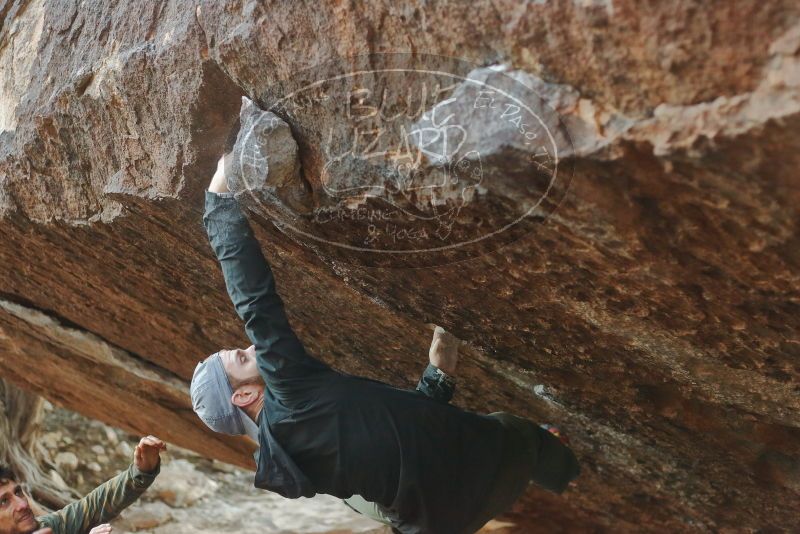 Bouldering in Hueco Tanks on 12/13/2019 with Blue Lizard Climbing and Yoga

Filename: SRM_20191213_1100230.jpg
Aperture: f/2.8
Shutter Speed: 1/400
Body: Canon EOS-1D Mark II
Lens: Canon EF 50mm f/1.8 II