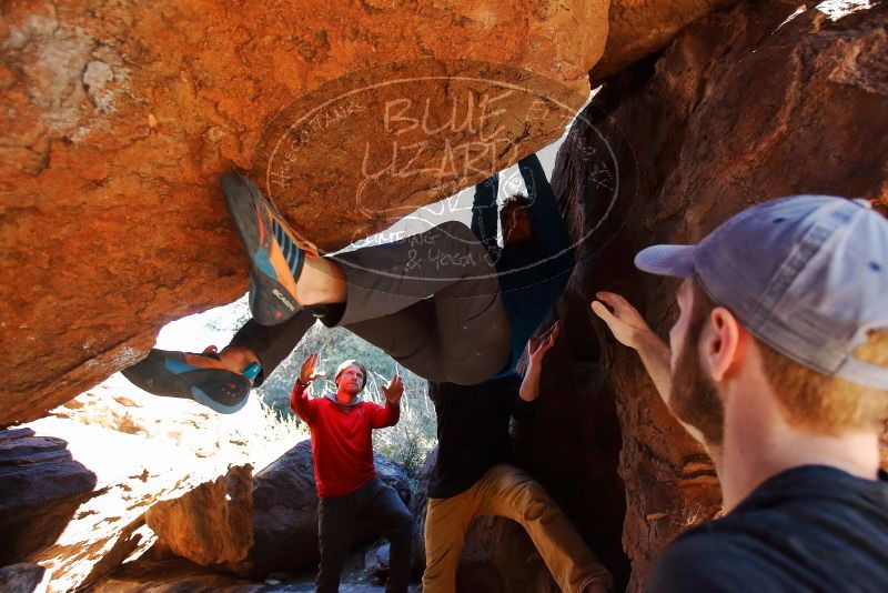 Bouldering in Hueco Tanks on 12/13/2019 with Blue Lizard Climbing and Yoga

Filename: SRM_20191213_1244090.jpg
Aperture: f/4.0
Shutter Speed: 1/250
Body: Canon EOS-1D Mark II
Lens: Canon EF 16-35mm f/2.8 L