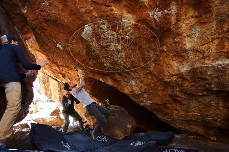 Bouldering in Hueco Tanks on 12/13/2019 with Blue Lizard Climbing and Yoga

Filename: SRM_20191213_1411530.jpg
Aperture: f/4.0
Shutter Speed: 1/250
Body: Canon EOS-1D Mark II
Lens: Canon EF 16-35mm f/2.8 L