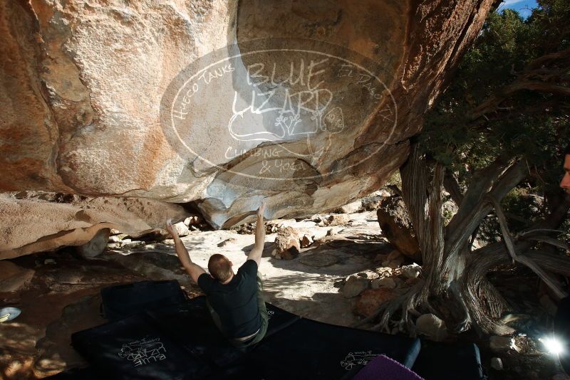Bouldering in Hueco Tanks on 12/13/2019 with Blue Lizard Climbing and Yoga

Filename: SRM_20191213_1554090.jpg
Aperture: f/7.1
Shutter Speed: 1/250
Body: Canon EOS-1D Mark II
Lens: Canon EF 16-35mm f/2.8 L