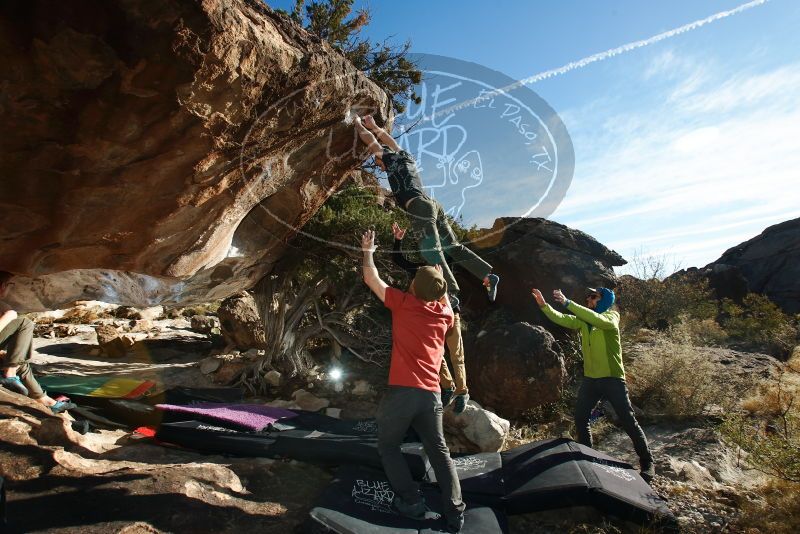 Bouldering in Hueco Tanks on 12/13/2019 with Blue Lizard Climbing and Yoga

Filename: SRM_20191213_1623560.jpg
Aperture: f/7.1
Shutter Speed: 1/250
Body: Canon EOS-1D Mark II
Lens: Canon EF 16-35mm f/2.8 L