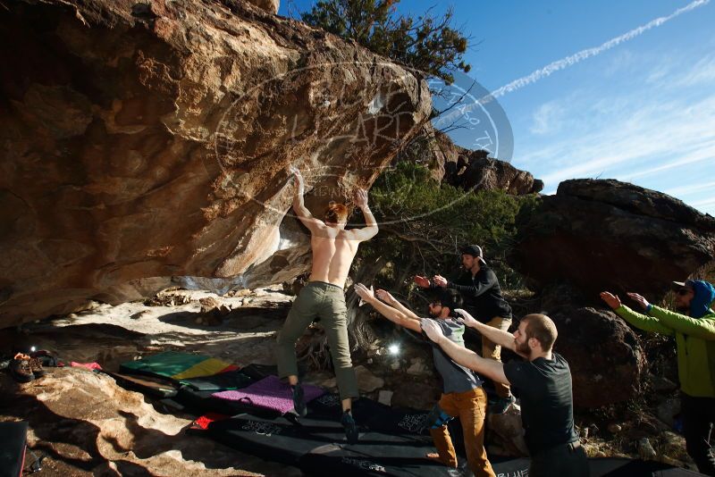 Bouldering in Hueco Tanks on 12/13/2019 with Blue Lizard Climbing and Yoga

Filename: SRM_20191213_1626200.jpg
Aperture: f/7.1
Shutter Speed: 1/250
Body: Canon EOS-1D Mark II
Lens: Canon EF 16-35mm f/2.8 L