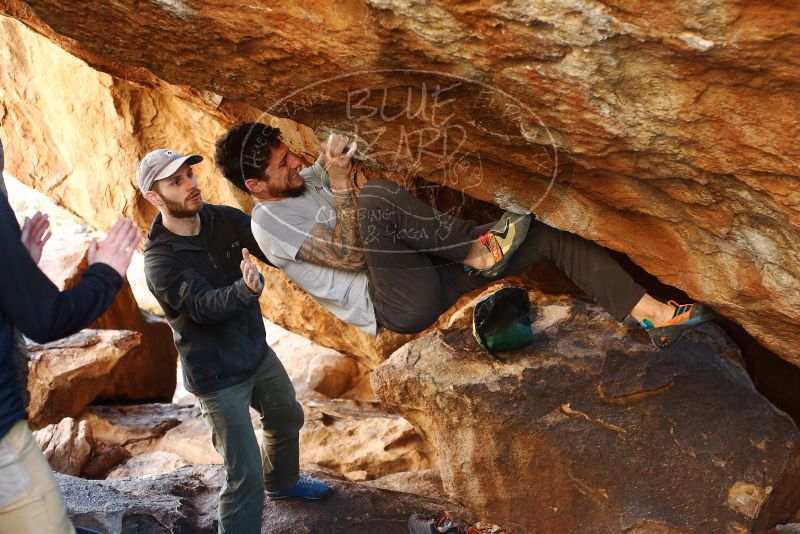 Bouldering in Hueco Tanks on 12/13/2019 with Blue Lizard Climbing and Yoga

Filename: SRM_20191213_1643330.jpg
Aperture: f/3.2
Shutter Speed: 1/250
Body: Canon EOS-1D Mark II
Lens: Canon EF 50mm f/1.8 II