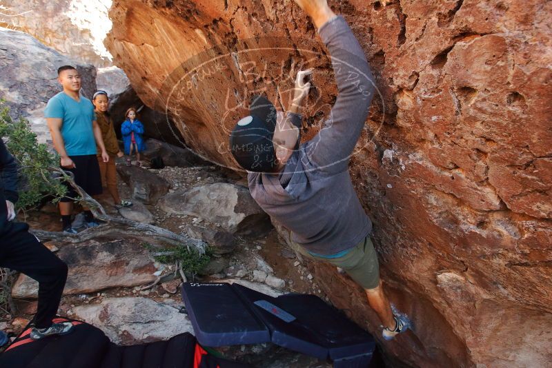 Bouldering in Hueco Tanks on 12/14/2019 with Blue Lizard Climbing and Yoga

Filename: SRM_20191214_1138360.jpg
Aperture: f/5.0
Shutter Speed: 1/250
Body: Canon EOS-1D Mark II
Lens: Canon EF 16-35mm f/2.8 L