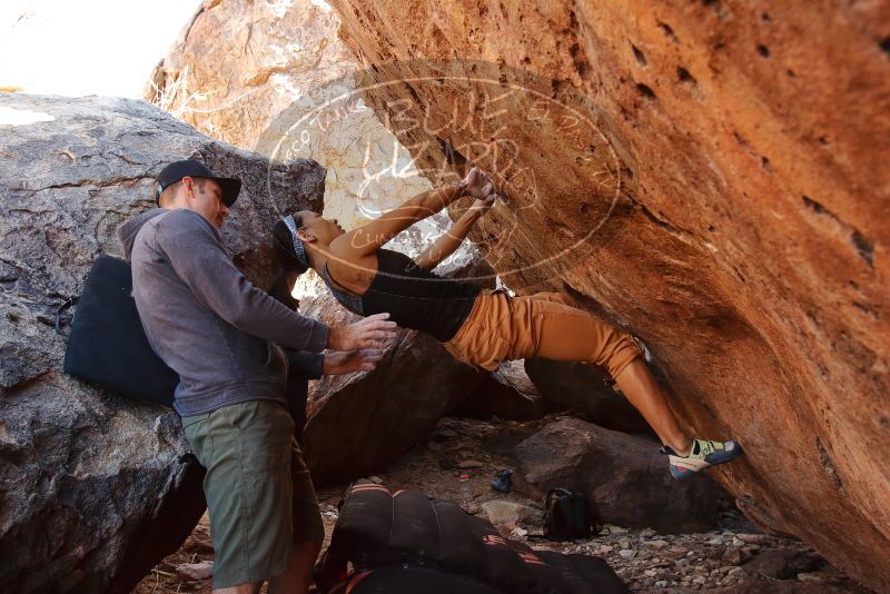 Bouldering in Hueco Tanks on 12/14/2019 with Blue Lizard Climbing and Yoga

Filename: SRM_20191214_1159070.jpg
Aperture: f/5.6
Shutter Speed: 1/250
Body: Canon EOS-1D Mark II
Lens: Canon EF 16-35mm f/2.8 L