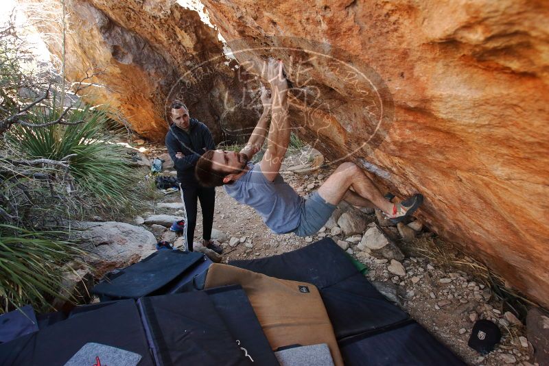 Bouldering in Hueco Tanks on 12/14/2019 with Blue Lizard Climbing and Yoga

Filename: SRM_20191214_1224490.jpg
Aperture: f/4.5
Shutter Speed: 1/200
Body: Canon EOS-1D Mark II
Lens: Canon EF 16-35mm f/2.8 L