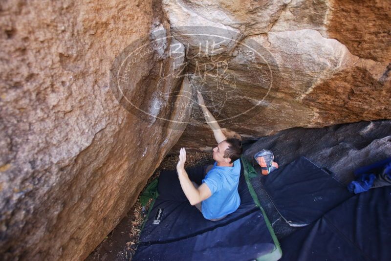 Bouldering in Hueco Tanks on 12/14/2019 with Blue Lizard Climbing and Yoga

Filename: SRM_20191214_1525330.jpg
Aperture: f/3.2
Shutter Speed: 1/250
Body: Canon EOS-1D Mark II
Lens: Canon EF 16-35mm f/2.8 L
