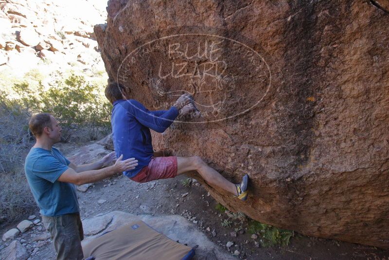Bouldering in Hueco Tanks on 12/14/2019 with Blue Lizard Climbing and Yoga

Filename: SRM_20191214_1606090.jpg
Aperture: f/6.3
Shutter Speed: 1/250
Body: Canon EOS-1D Mark II
Lens: Canon EF 16-35mm f/2.8 L