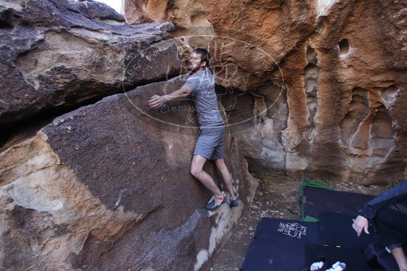 Bouldering in Hueco Tanks on 12/14/2019 with Blue Lizard Climbing and Yoga

Filename: SRM_20191214_1614080.jpg
Aperture: f/5.0
Shutter Speed: 1/250
Body: Canon EOS-1D Mark II
Lens: Canon EF 16-35mm f/2.8 L