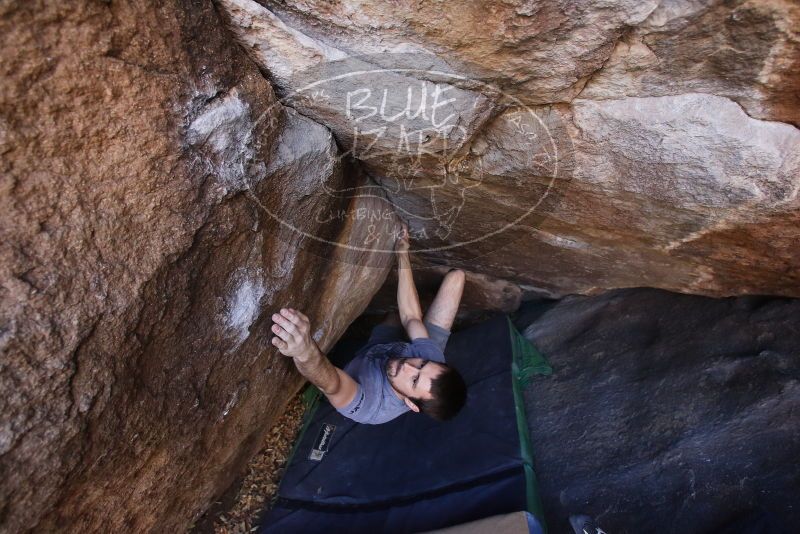 Bouldering in Hueco Tanks on 12/14/2019 with Blue Lizard Climbing and Yoga

Filename: SRM_20191214_1626500.jpg
Aperture: f/4.5
Shutter Speed: 1/250
Body: Canon EOS-1D Mark II
Lens: Canon EF 16-35mm f/2.8 L