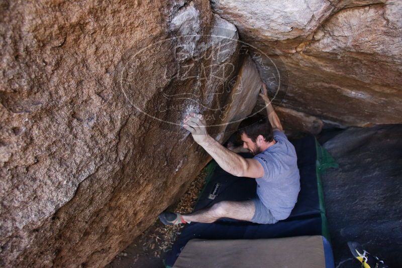 Bouldering in Hueco Tanks on 12/14/2019 with Blue Lizard Climbing and Yoga

Filename: SRM_20191214_1626540.jpg
Aperture: f/4.5
Shutter Speed: 1/250
Body: Canon EOS-1D Mark II
Lens: Canon EF 16-35mm f/2.8 L