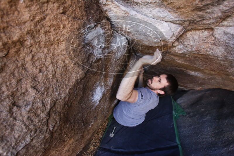 Bouldering in Hueco Tanks on 12/14/2019 with Blue Lizard Climbing and Yoga

Filename: SRM_20191214_1628301.jpg
Aperture: f/4.5
Shutter Speed: 1/250
Body: Canon EOS-1D Mark II
Lens: Canon EF 16-35mm f/2.8 L
