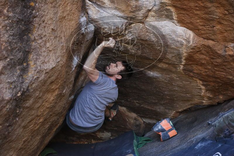 Bouldering in Hueco Tanks on 12/14/2019 with Blue Lizard Climbing and Yoga

Filename: SRM_20191214_1635351.jpg
Aperture: f/4.5
Shutter Speed: 1/250
Body: Canon EOS-1D Mark II
Lens: Canon EF 50mm f/1.8 II