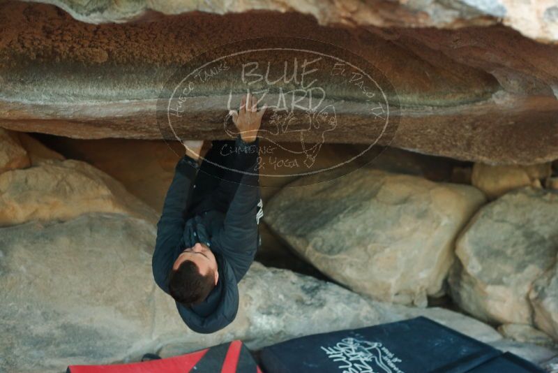 Bouldering in Hueco Tanks on 12/14/2019 with Blue Lizard Climbing and Yoga

Filename: SRM_20191214_1726050.jpg
Aperture: f/3.5
Shutter Speed: 1/250
Body: Canon EOS-1D Mark II
Lens: Canon EF 50mm f/1.8 II