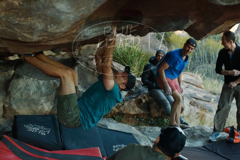 Bouldering in Hueco Tanks on 12/14/2019 with Blue Lizard Climbing and Yoga

Filename: SRM_20191214_1728390.jpg
Aperture: f/4.5
Shutter Speed: 1/250
Body: Canon EOS-1D Mark II
Lens: Canon EF 50mm f/1.8 II
