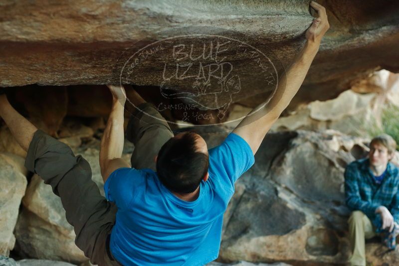 Bouldering in Hueco Tanks on 12/14/2019 with Blue Lizard Climbing and Yoga

Filename: SRM_20191214_1732510.jpg
Aperture: f/3.2
Shutter Speed: 1/250
Body: Canon EOS-1D Mark II
Lens: Canon EF 50mm f/1.8 II