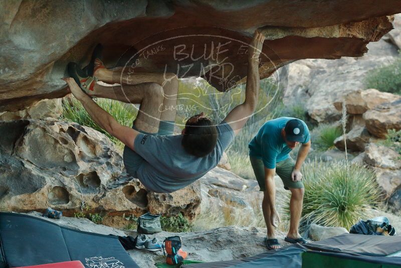 Bouldering in Hueco Tanks on 12/14/2019 with Blue Lizard Climbing and Yoga

Filename: SRM_20191214_1737110.jpg
Aperture: f/5.0
Shutter Speed: 1/250
Body: Canon EOS-1D Mark II
Lens: Canon EF 50mm f/1.8 II