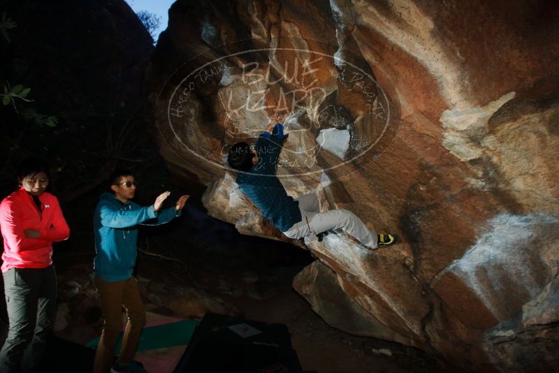 Bouldering in Hueco Tanks on 12/15/2019 with Blue Lizard Climbing and Yoga

Filename: SRM_20191215_1038550.jpg
Aperture: f/8.0
Shutter Speed: 1/250
Body: Canon EOS-1D Mark II
Lens: Canon EF 16-35mm f/2.8 L