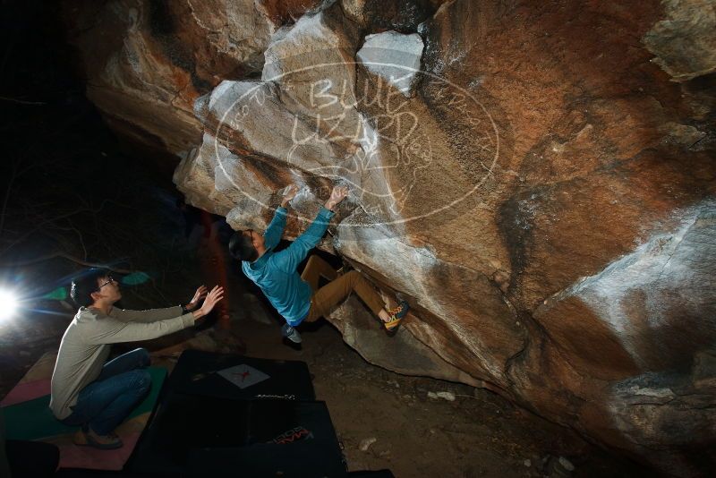 Bouldering in Hueco Tanks on 12/15/2019 with Blue Lizard Climbing and Yoga

Filename: SRM_20191215_1041250.jpg
Aperture: f/8.0
Shutter Speed: 1/250
Body: Canon EOS-1D Mark II
Lens: Canon EF 16-35mm f/2.8 L