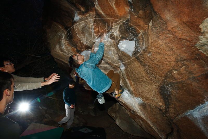 Bouldering in Hueco Tanks on 12/15/2019 with Blue Lizard Climbing and Yoga

Filename: SRM_20191215_1041390.jpg
Aperture: f/8.0
Shutter Speed: 1/250
Body: Canon EOS-1D Mark II
Lens: Canon EF 16-35mm f/2.8 L