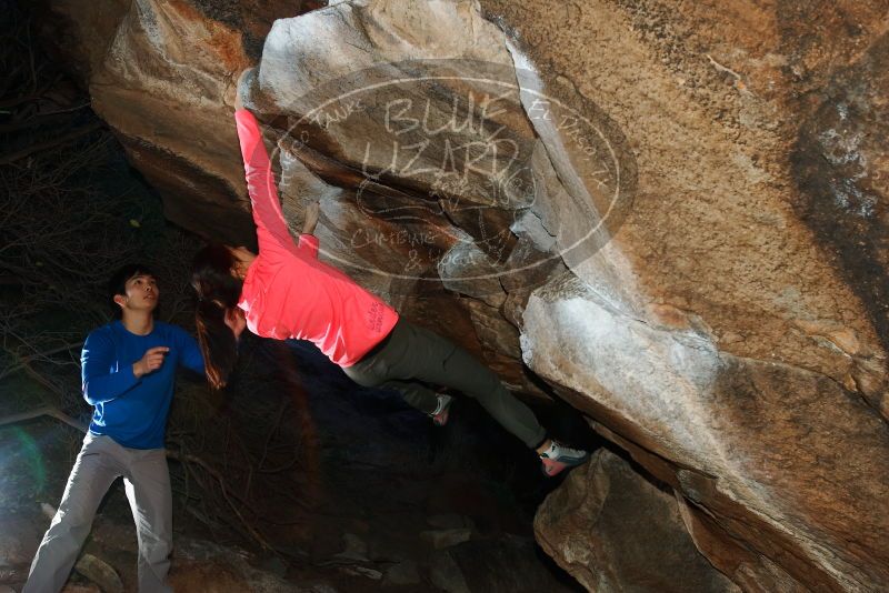 Bouldering in Hueco Tanks on 12/15/2019 with Blue Lizard Climbing and Yoga

Filename: SRM_20191215_1100590.jpg
Aperture: f/8.0
Shutter Speed: 1/250
Body: Canon EOS-1D Mark II
Lens: Canon EF 16-35mm f/2.8 L