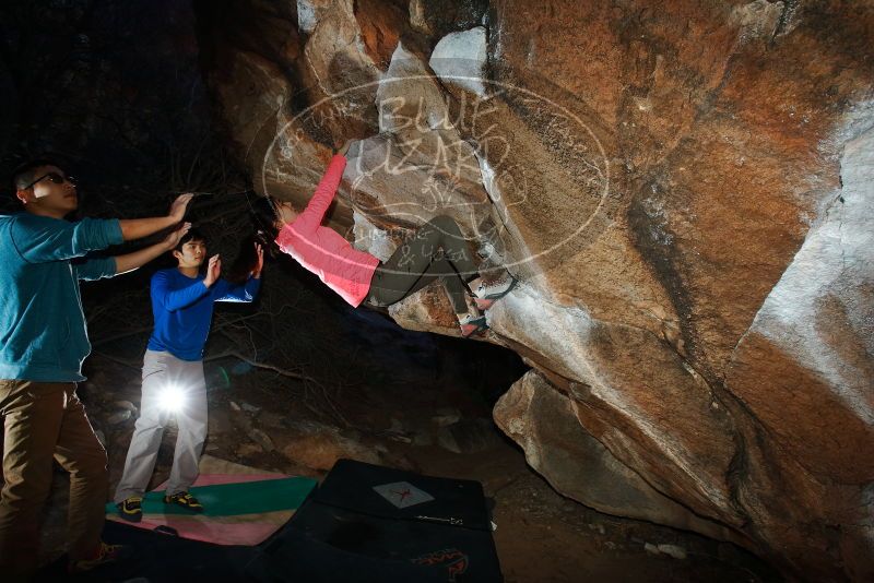Bouldering in Hueco Tanks on 12/15/2019 with Blue Lizard Climbing and Yoga

Filename: SRM_20191215_1101070.jpg
Aperture: f/8.0
Shutter Speed: 1/250
Body: Canon EOS-1D Mark II
Lens: Canon EF 16-35mm f/2.8 L