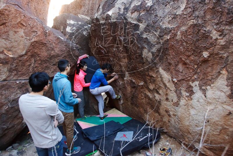 Bouldering in Hueco Tanks on 12/15/2019 with Blue Lizard Climbing and Yoga

Filename: SRM_20191215_1112540.jpg
Aperture: f/2.8
Shutter Speed: 1/200
Body: Canon EOS-1D Mark II
Lens: Canon EF 16-35mm f/2.8 L