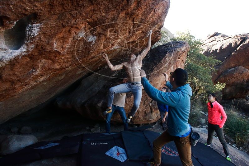 Bouldering in Hueco Tanks on 12/15/2019 with Blue Lizard Climbing and Yoga

Filename: SRM_20191215_1137460.jpg
Aperture: f/6.3
Shutter Speed: 1/250
Body: Canon EOS-1D Mark II
Lens: Canon EF 16-35mm f/2.8 L