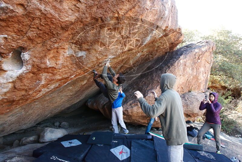 Bouldering in Hueco Tanks on 12/15/2019 with Blue Lizard Climbing and Yoga

Filename: SRM_20191215_1214510.jpg
Aperture: f/4.5
Shutter Speed: 1/250
Body: Canon EOS-1D Mark II
Lens: Canon EF 16-35mm f/2.8 L