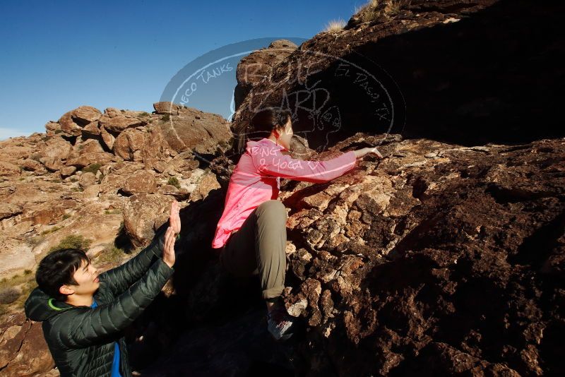 Bouldering in Hueco Tanks on 12/15/2019 with Blue Lizard Climbing and Yoga

Filename: SRM_20191215_1238130.jpg
Aperture: f/16.0
Shutter Speed: 1/250
Body: Canon EOS-1D Mark II
Lens: Canon EF 16-35mm f/2.8 L