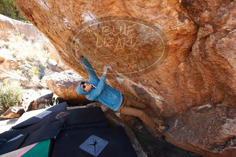 Bouldering in Hueco Tanks on 12/15/2019 with Blue Lizard Climbing and Yoga

Filename: SRM_20191215_1337160.jpg
Aperture: f/4.5
Shutter Speed: 1/250
Body: Canon EOS-1D Mark II
Lens: Canon EF 16-35mm f/2.8 L