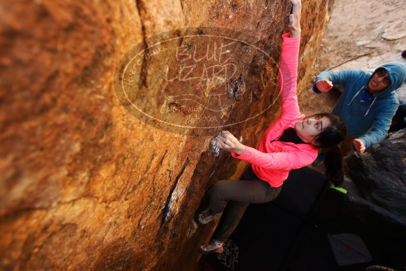 Bouldering in Hueco Tanks on 12/15/2019 with Blue Lizard Climbing and Yoga

Filename: SRM_20191215_1417160.jpg
Aperture: f/3.2
Shutter Speed: 1/250
Body: Canon EOS-1D Mark II
Lens: Canon EF 16-35mm f/2.8 L
